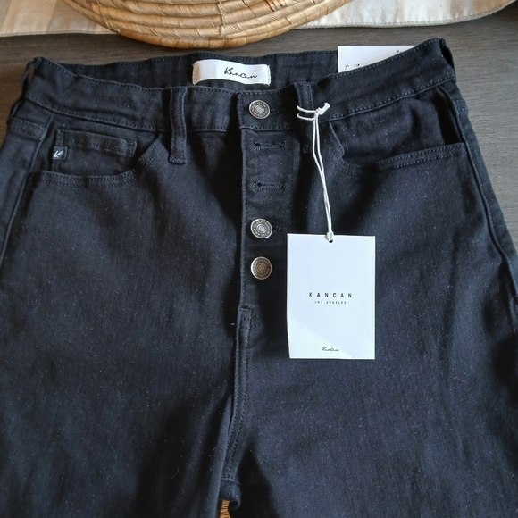 KanCan NWT Women's Black Jeans size 9/28 - Picture 2 of 8